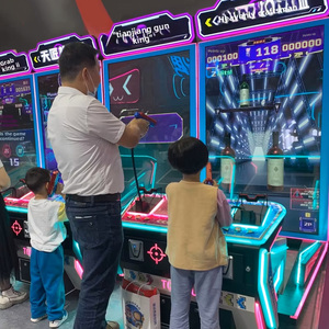 Tianjiang อุปกรณ์ปืนอาร์เคดการแข่งขันขนาดใหญ่เป้าหมายอินเทรนด์ประสบการณ์กีฬาดิจิตอลโลหะดำเนินการด้วยเหรียญ - Product Image 2