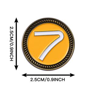 Pins de Solapa Personalizados al por Mayor de Alta Calidad, de Metal Negro con Esmalte Duro y Suave, para Ropa, Sombreros y Bolsos - Product Image 6