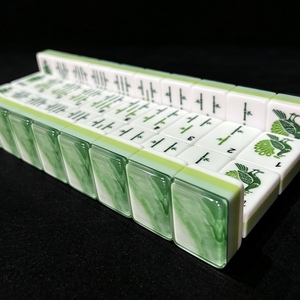 Custom Luxury Jewish Gift Travel Lucite <strong>rummikub</strong> 106 Tiles Oh Mahjong Rummi Cube Board Game Engraved Acrylic Rummy Tile Set - Product Image 5
