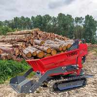 Mini 500kg Farmhydraulik-Raupendumper mit Euro 5 Dieselmotor und Kostenlosem Versand – Pumpe als Kernkomponente des Kleinraupendumpers