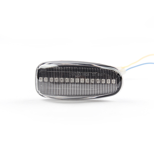 Autodragons Clignotants latéraux dynamiques à LED pour voiture, indicateur de direction fumé pour Classe C W202 W210 S202 C208 Classe E Classe V - Product Image 5