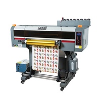 Imprimante de transfert UV DTF Titanjet 60CM avec film de transfert AB pour étiquettes, film de transfert UV DTF avec machine de laminage pour stylo