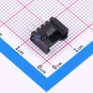 HC-HY-4A-B-K-10 Wire-to-Board Pin Header Through hole Component (THT),P=2mm Connector 1x4P 2mm Through Hole HY - Product Image 1