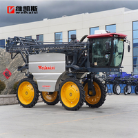Pulvérisateur à flèche autopropulsé WEIKAISI 3WP-1500A à haute efficacité avec composant de pompe premium pour une utilisation agricole à haute productivité
