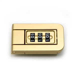 उपहार बॉक्स गोल्डन संयोजन ताला 3 संख्या पासवर्ड भंडारण बॉक्स ताला शराब डाट कोड ताला - Product Image 6