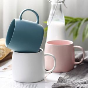 Custom Customized Logo <b>Ceramic</b> <b>Mug</b> Creative Matte Pure Color Coffee <b>Mugs</b> Tea Milk Latte Porcelain Novelty Tumblers Cute Cups - Product Image 1