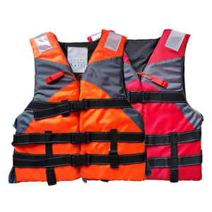 Chalecos Salvavidas para Adultos de Alta Flotabilidad, Impermeables, de Tela Oxford, con Espuma EPE, Ligeros, Ajustables y Reflectantes para Pesca - Product Image 1