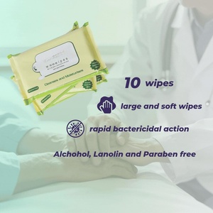 Lingettes humides pour le corps et le lit, testées dermatologiquement, nettoyage rapide et facile, hydratation et rafraîchissement, sans rinçage, lingettes pour adultes - Product Image 3