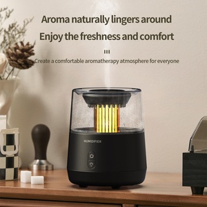 320ml <b>Portable</b> Electric Humidifier Raindrop Aroma Diffuser with LED Light Ultrasonic for Car & Household Use Plastic - Product Image 6