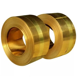 ASTM C26000 Bande de <span class=keywords><strong>cuivre</strong></span> en laiton sur mesure Fabricants de ceintures en <span class=keywords><strong>cuivre</strong></span> de haute qualité Règle fixe la bande de <span class=keywords><strong>cuivre</strong></span> doré - Product Image 2