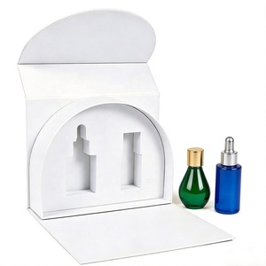 Caja de Embalaje Cosmético Plegable con Insertos de Cartón para Productos de Belleza, Caja de Almacenamiento Impresa con Laminado Mate para Crema Facial - Product Image 5