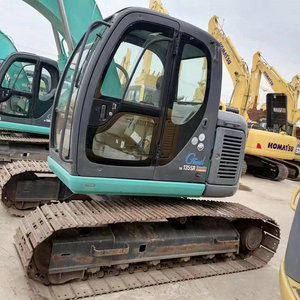 Excavadora usada Kobelco sk135sr buen estado maquinaria de construcción de carreteras sk135sr excavadora de segunda mano sk135sr para Venta barata - Product Image 6