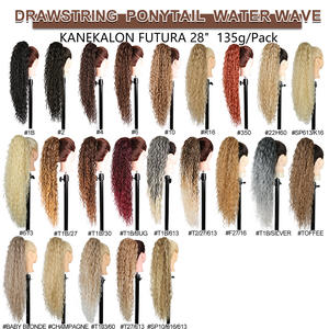 <span class=keywords><strong>Queue</strong></span> <span class=keywords><strong>de</strong></span> <span class=keywords><strong>Cheval</strong></span> Bouclée en Fibre Kanekalon Julianna, <span class=keywords><strong>Queue</strong></span> <span class=keywords><strong>de</strong></span> <span class=keywords><strong>Cheval</strong></span> Yaki Extensions <span class=keywords><strong>de</strong></span> <span class=keywords><strong>Cheveux</strong></span> Synthétiques Grise 28 Pouces Fibre Japonaise Yaki Légère - Product Image 3