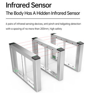 Torniquete de Seguridad de Alta Seguridad con Lector de Códigos QR y RFID Automático para Exteriores, Resistente al Agua, SUS 304 S - Product Image 4