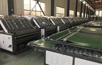 Machine de stratification de cannelure semi-automatique de boîte ondulée de haute qualité