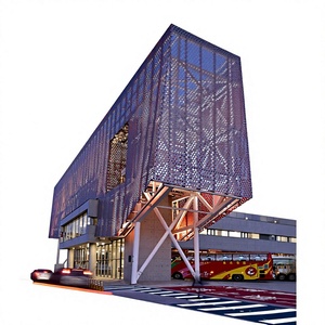 Paneles de Muro Cortina de Aluminio Contemporáneos con Recubrimiento en Polvo Anticorrosión para Exteriores de Edificios - Product Image 1