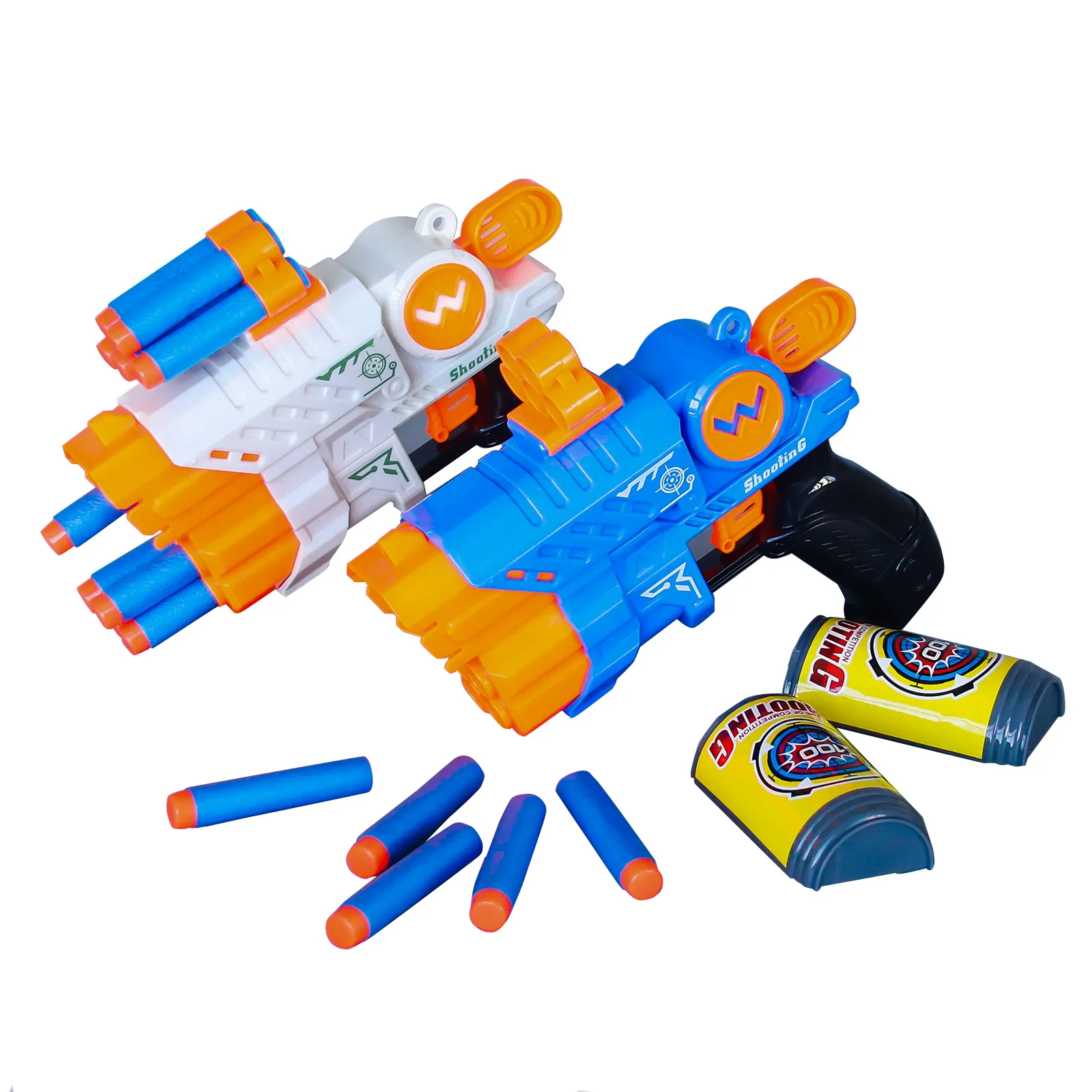 Kampfspiel Cartoon Soft Bullet Gun Spielzeug Ziels chießen Gaming EVA Bullet Boys Spielzeug Air Sniper Guns Toy For Kids