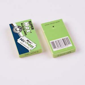 Old-Fashioned <strong>Double</strong>-<strong>Edged</strong> <strong>Razor</strong> Blade Stainless Steel Body Use Adaptable for Hairdressing Direct From Factory - Product Image 4