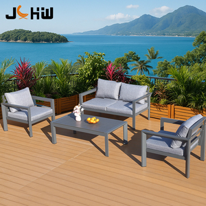 Best Seller moderno divano da <span class=keywords><strong>giardino</strong></span> esterno in alluminio Set soggiorno da <span class=keywords><strong>pranzo</strong></span> cortile mobili da <span class=keywords><strong>giardino</strong></span> rimovibili in metallo Top Seller - Product Image 1