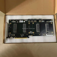 Kartu Adaptor GPU Ganda V100 300GB/s V100 sxm2 ke adaptor pcie untuk GPU V100 16gb&32gb mendukung NVLINK