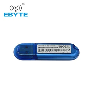 Ebyte CE FCC RoHS CC2531 zigbee drahtlose daten transceiver E18-2G4U0 4B 2,4 Ghz zigbee usb dongle mit PCB antenne