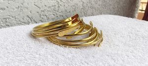 Bracelet en laiton africain réglable doré et argenté, cadeau pour elle, usage quotidien, bijoux bohèmes - Product Image 4