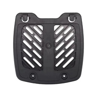 Boîte en Plastique PP pour Moto et Maxi-Scooter, Grand Coffre Arrière Top Case, Accessoires de Bagages