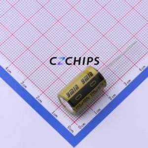 Condensateur électrolytique en aluminium à montage traversant LKML2002C121MF, montage traversant, D12.5xL20mm 120uF 20% 160V 1.39A-100kHz - Product Image 1