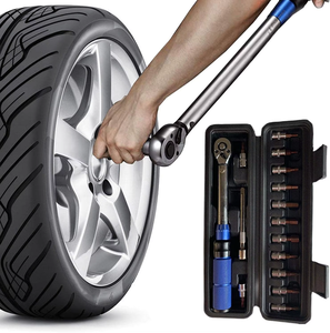 Jeu de clés dynamométriques et de douilles <span class=keywords><strong>Allen</strong></span> 15 pièces, outil de vélo réglable 1/4 2-15 Nm - Product Image 6