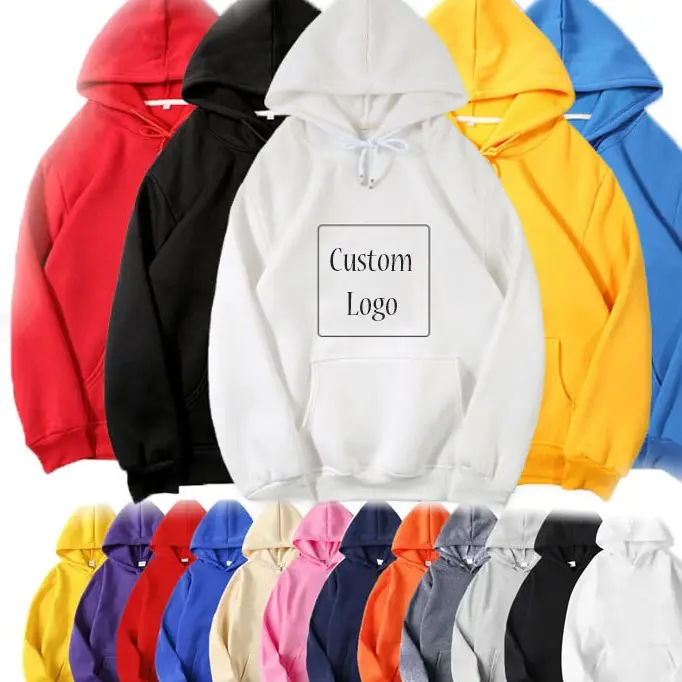 Alta qualidade Custom Printing logo Pullover tamanho americano 100% poliéster Plain sublimation hoodies camisola dos homens