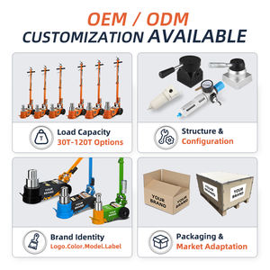 Équipement <span class=keywords><strong>d</strong></span>'<span class=keywords><strong>atelier</strong></span> <span class=keywords><strong>professionnel</strong></span>, <span class=keywords><strong>cric</strong></span> pneumatique 50 tonnes, outil de levage robuste, <span class=keywords><strong>cric</strong></span> hydraulique de sol - Product Image 3