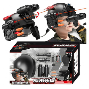 Super Cool <span class=keywords><strong>Counter-Strike</strong></span> Pretend Role Play Juguete táctico militar Niños Incluye Casco negro Auriculares Binoculares Hecho de plástico - Product Image 2