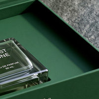 Confezione Regalo Personalizzata Verde per Eau De Toilette e Scatola Magnetica per Fragranze con Collezione di Profumi in Scatola di Carta per Confezionamento Profumi