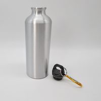 Alibaba — bouteilles d'eau en acier inoxydable pour vélo d'extérieur, nom personnalisé, paroi unique, meilleure vente, 2017