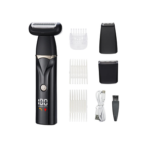 Rasoir Électrique Rechargeable USB 3-en-1 pour Femme, Lame Céramique, Utilisation Humide et Sèche Sans Douleur, Étanche IPX4, Léger et Portable, Kit de Rasage Féminin - Product Image 1