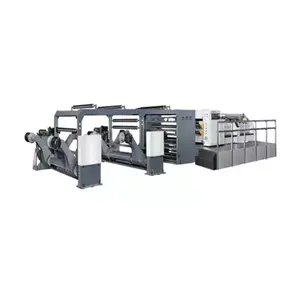 Servo Driven Single Roller Sheet Cutter Paper Sheeter Machine from Paper Roll to Paper Sheet