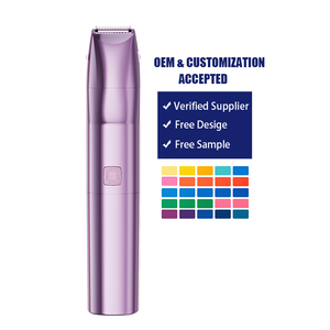 Depiladora Eléctrica 2 en 1 para Mujer, Recortadora de Bikini Inalámbrica para Vello Púbico, Rostro, Piernas y Axilas, Depilación Sin Dolor - Product Image 1