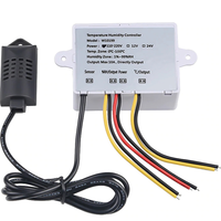 XK-W1099 DC12V/DC24V/AC110V ~ 220V double Thermostat numérique contrôleur d'humidité serre oeuf incubateur contrôleur d'humidité