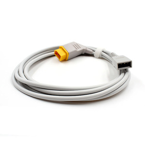 Cable adaptador de presión arterial invasiva Nippon Kohden iBP compatible con cable Utah - Product Image 5