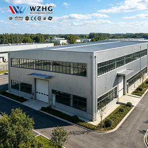 Viga de Grúa de Vano Abierto, Estructura de Acero Industrial Rígida, Estructura Metálica para Edificios, Almacén - Product Image 1