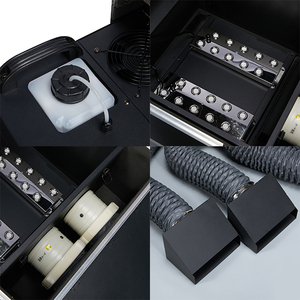 Máquina de <span class=keywords><strong>Humo</strong></span> YaFeng YF-F008 de 3000W con Bajo Nivel de <span class=keywords><strong>Humo</strong></span>, Dos Atomizadores, Flightcase, Control Remoto DMX, Salida Dual, <span class=keywords><strong>Humo</strong></span> Bajo, <span class=keywords><strong>Sin</strong></span> Hielo Seco, 150-200 - Product Image 4