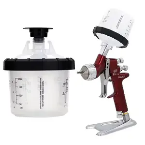 Copo de mistura de pintura profissional, copo de plástico para pintura, pistola de pulverização para reparo de automóveis, 200ml-800ml, venda imperdível