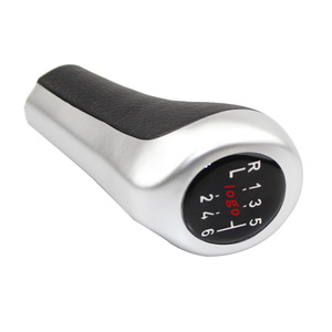 Pommeau de levier de vitesse manuel Bmw, 5 ou 6 vitesses, en alliage d'aluminium, conception ergonomique pour voitures Bmw - Product Image 1