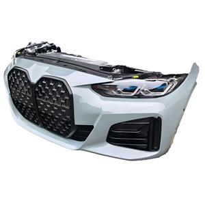 Conjunto de Faro Delantero 51119853363 para <span class=keywords><strong>BMW</strong></span> <span class=keywords><strong>Serie</strong></span> <span class=keywords><strong>4</strong></span> G26 <span class=keywords><strong>Gran</strong></span> <span class=keywords><strong>Coupé</strong></span> I4 2021-2026, Parachoques Delantero con Faro Láser LED - Product Image 3