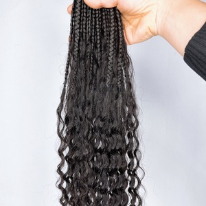 ผมถักลายคลื่นลึกสำหรับต่อผมคนเงือก - Product Image 4