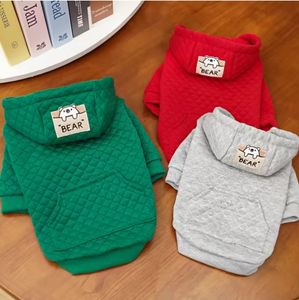 XS-5XL pakaian hewan peliharaan untuk anjing kucing kecil sedang besar pakaian mantel Rhombus jaket hewan peliharaan hoodie anjing hangat - Product Image 3
