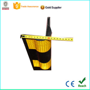 แผ่นยางกันกระแทกมุมรูปตัว L สะท้อนแสง สำหรับเสาจอดรถและผนังโรงรถ - Product Image 4