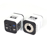 Caméra de microscope numérique SANQTID 4K à source de lumière LED autofocus ultra-haute résolution avec indice IP55