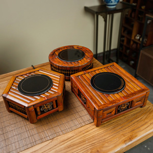 Electric Tea Maker Bamboo Stove With Keep Warm Function For Brewing Tea - Product Image 3