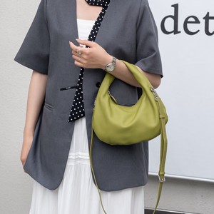 Nouveauté 2026 : Sacs à main pour femmes en cuir véritable, sacs demi-lune populaires, sacs pour dames en cuir de vachette première couche de haute qualité - Product Image 3